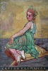 Калмыков С.Балерина.24 июня 1940, 1940, к. м, 100х74
