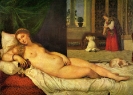 Венера Урбинская.1538. х.м. 119,0х165,0. Флоренция, Галерея Уффици