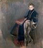 Бакст Леон [Розенберг Лев Самойлович] Дама в кресле 1900-е.