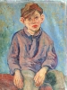 3.	Мальчик. 1932. Х.,м. 61х45