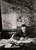 Алибек Тахо - Годи в своем рабочем кабинете,нач.1920 г.