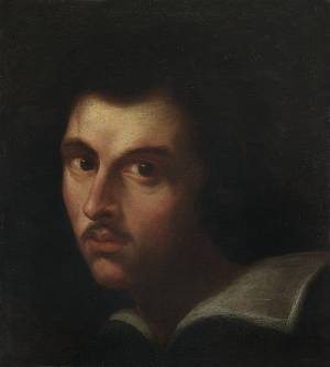 Джан Лоренцо Бернини .Портрет Пьетро да Кортона, ок. 1630г. , холст, масло, 35х35