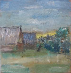 А.Морев. К вечеру. 2011. 24х23.