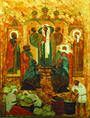 А.Демидов. Крестовоздвижение