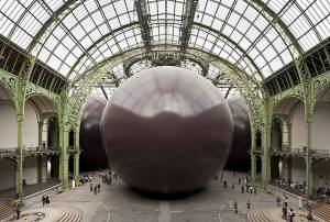 Anish Kapoor. Grand Palais, Monumenta, Leviathan, Grand Palais, Paris 2011
