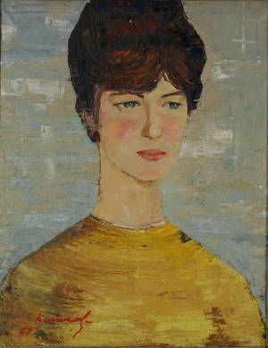 Портрет Галы. 1967. Х., м.