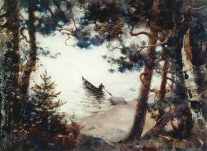 А.Петров. Эскиз к анимационному фильму-Русалка. 1996