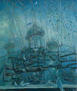 И.Тихонов. Карусель в Каргополе. 1998