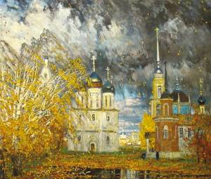 М.Абакумов. Идут золотые дожди. 2005