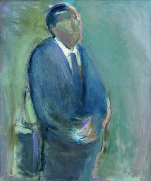 Художник Юрий Злотников. 1999. Холст, масло. 90х75