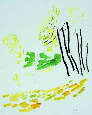 Воронцово. Последний пруд. 2008. Холст, масло. 100х80