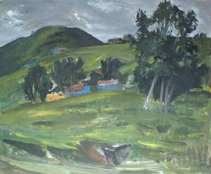 Камчатка(погранзастава),53х64,1986