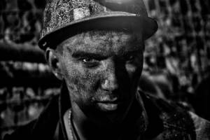 Максим Мармур. Рабочий на шахте. 2016. Из выставки Макса Мармура «Люди угля»;