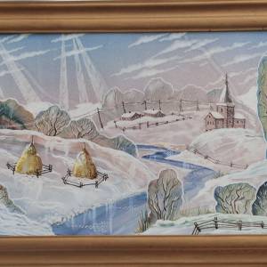 Сочи. Выставка пейзажей Ю.М. Новикова «Русь. Мелодия любви». Музей керамики.