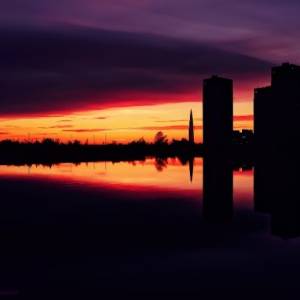 Рис.3. Александр Скибицкий. Майская ночь. 2025